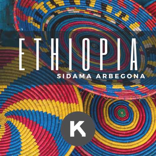 Ethiyopya Sidama Arbegona, Natürel, 250 gram paketlerde