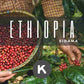 Etiyopya Sidama nitelikli natürel kahve
