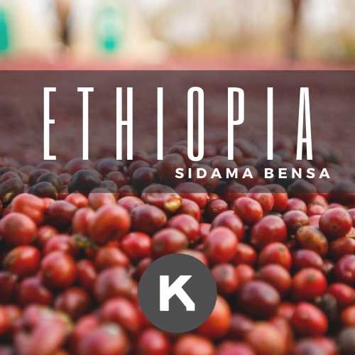 Etiyopya Sidama Bensa kahvesi
