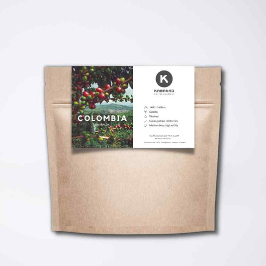 Kolombiya Risaralda kahvesi 250 gram paketinde